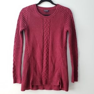 Nautica Plum Sweater | S